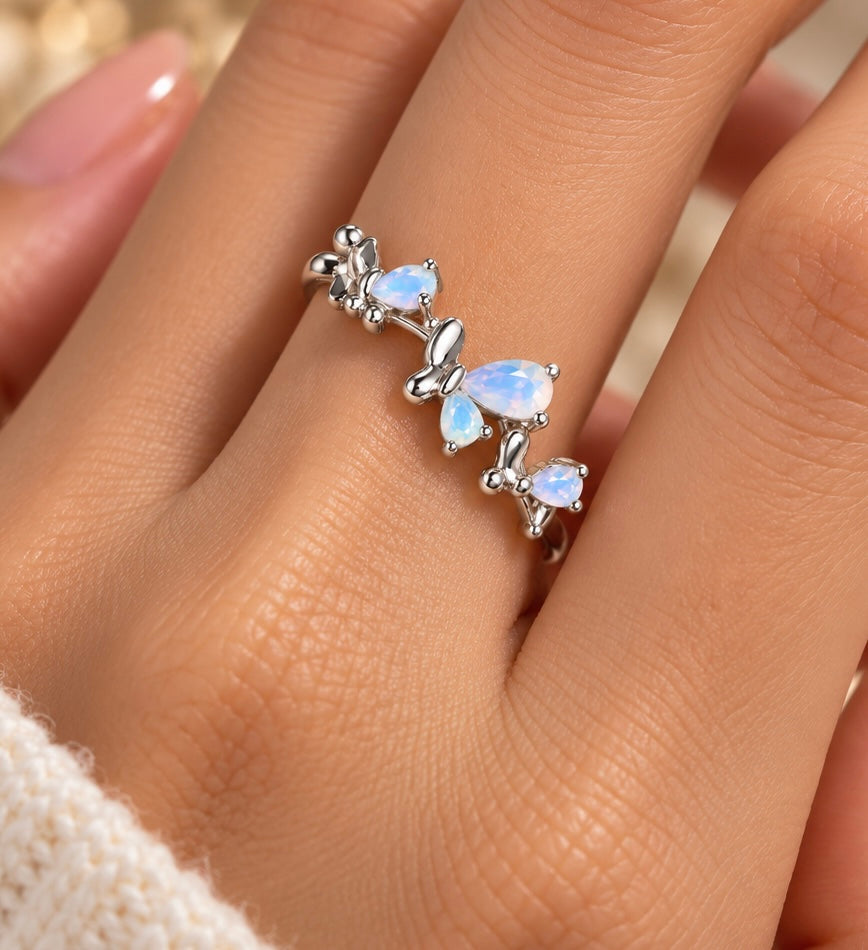 STERLING GIRLISH RINGS