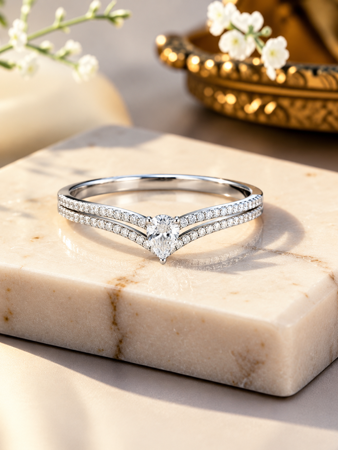 ZIRCONIA SILVER BRACELET ANTI TARNISH