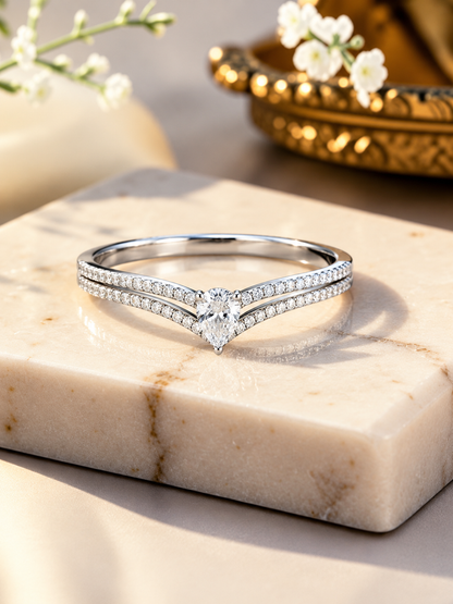 ZIRCONIA SILVER BRACELET ANTI TARNISH