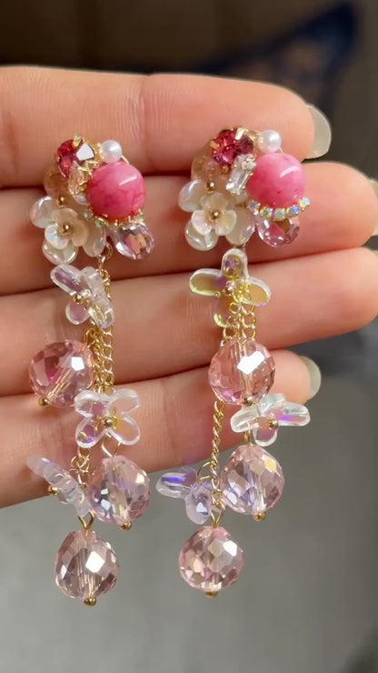 CRYSTAL RAIN EARRINGS