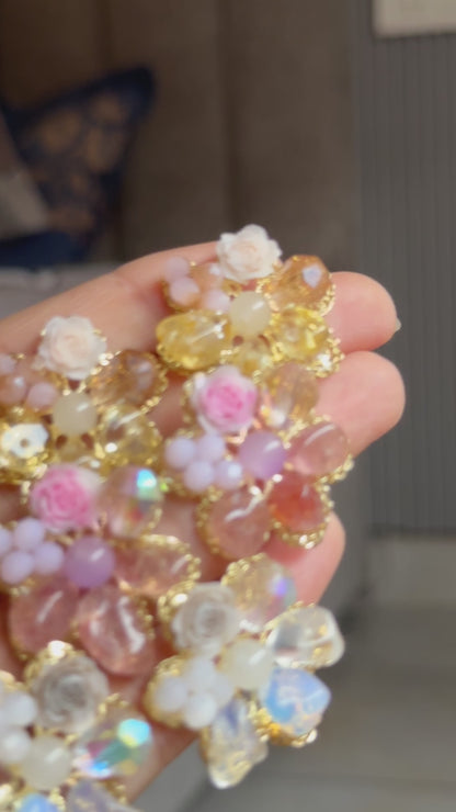 BLUSH GARDEN EARRINGS
